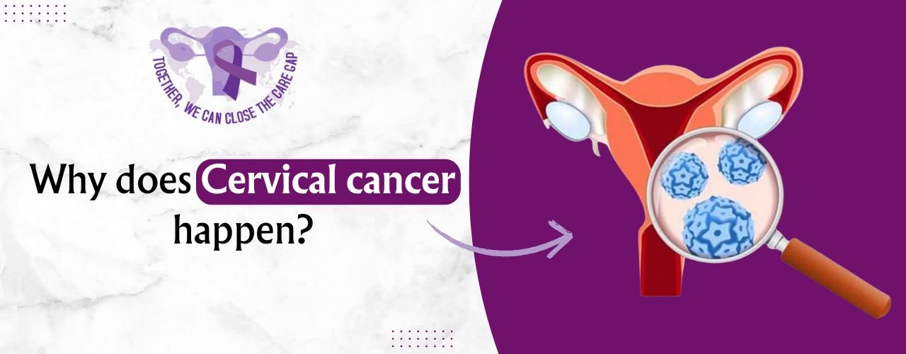 Why does cervical cancer happen?
